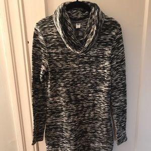 Cowl Neck Sweater Dress